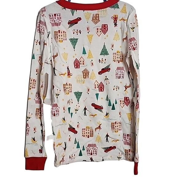 LC Lauren Conrad Christmas Holiday Pajama Top, Girls 8 - Picture 4 of 5